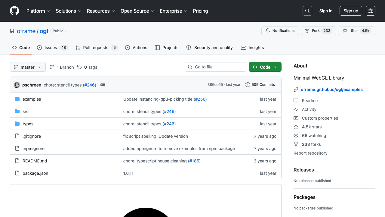 Preview of https://github.com/oframe/ogl
